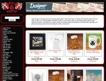 Tablet Screenshot of bigsixgifts.com